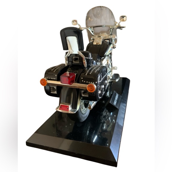 Telemania Black Motor Harley Davidson Telephone New In Box - Picture 2 of 14